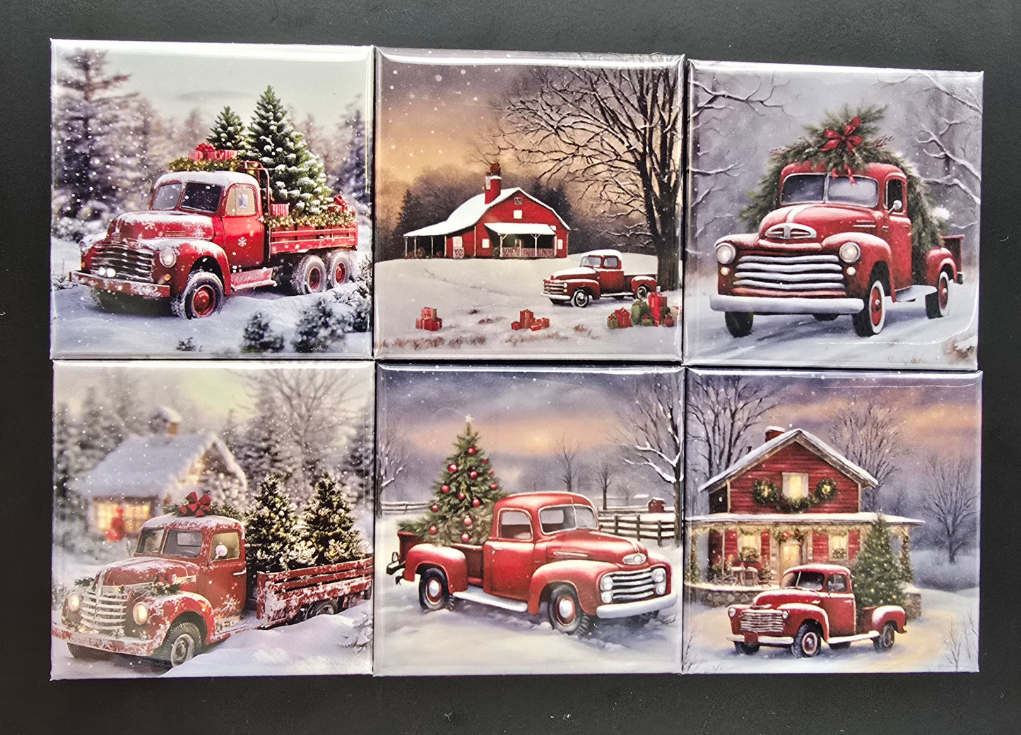 Red Truck Christmas (Set of 6)