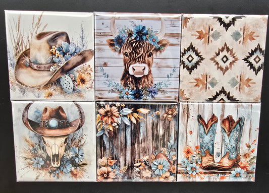 Wild Cowgirl (Set of 6)